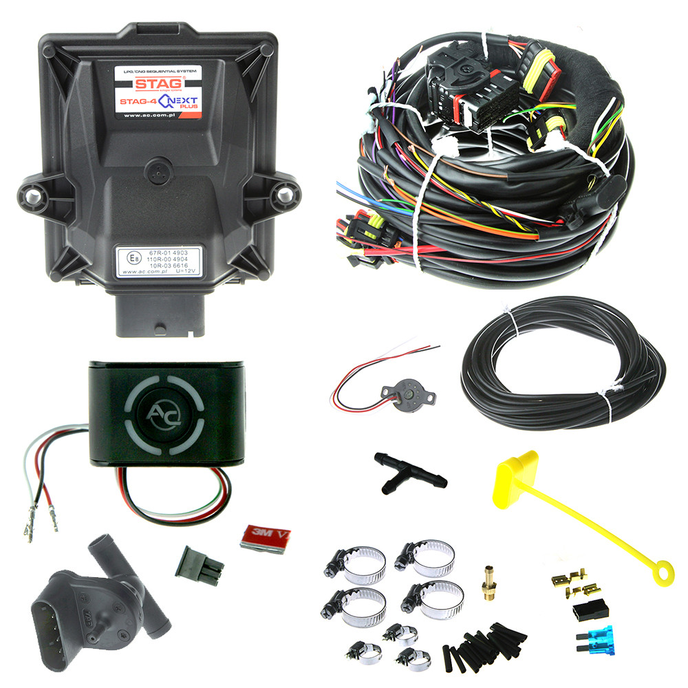 ac stag 4 qnext plus lpg cng sequential system set kit